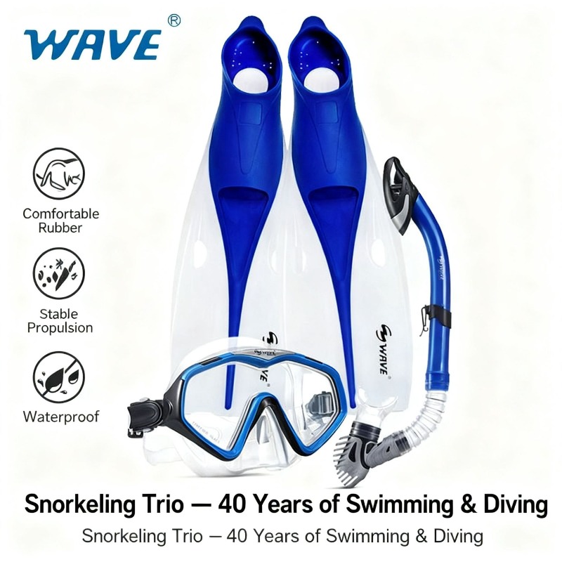 Adult Snorkeling Set Full Dry  - đánh giá và giá Fin Diving Blade