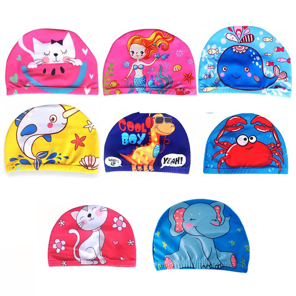 New Cute Cartoon Children Swim - đánh giá và giá Aquatic Sports Cap