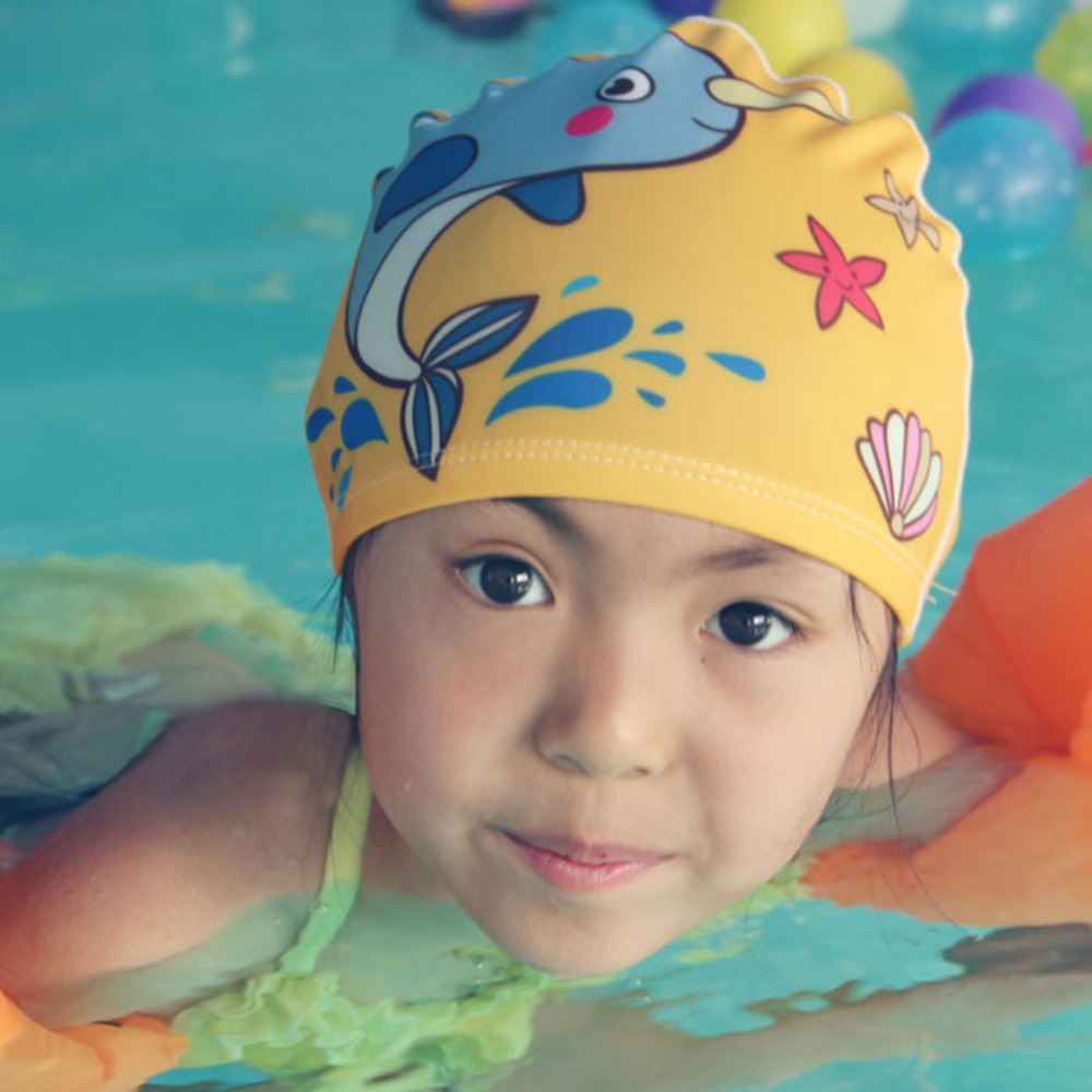 New Cute Cartoon Children Swim - đánh giá và giá Aquatic Sports Cap