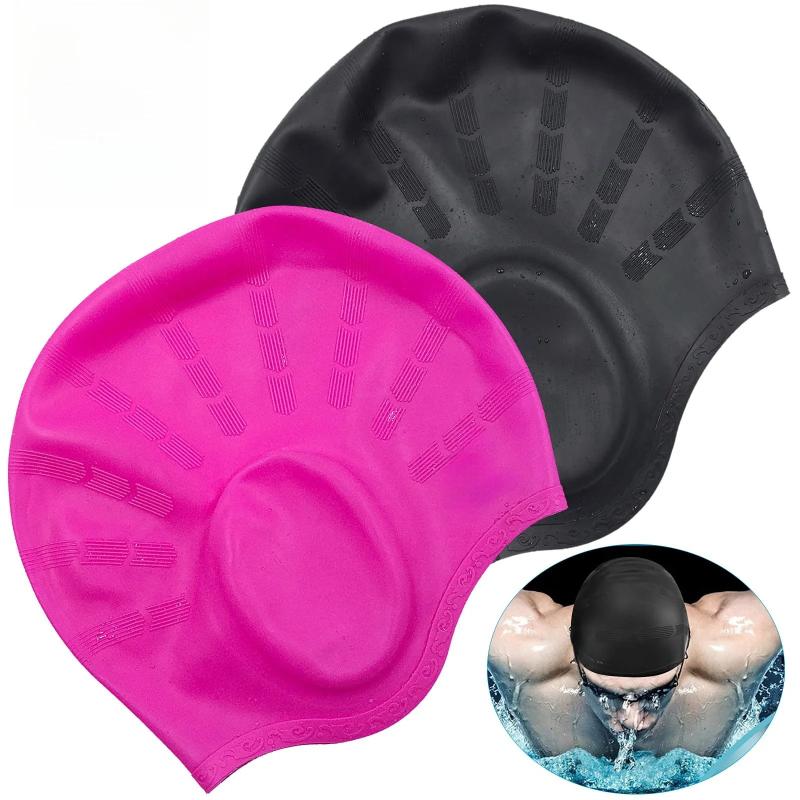 Large Silicone Swimming Cap wi - đánh giá và giá Aquatic Sports Cap