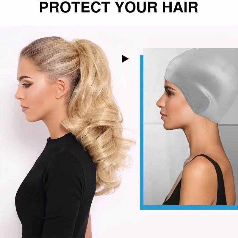 Large Silicone Swimming Cap wi - đánh giá và giá Aquatic Sports Cap