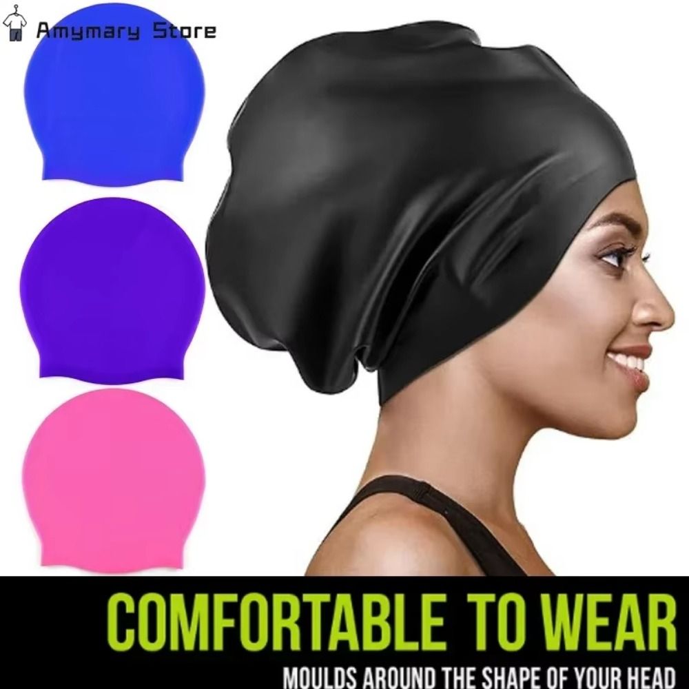 Elastic Silicone Swim Headgear - đánh giá và giá Aquatic Sports Cap